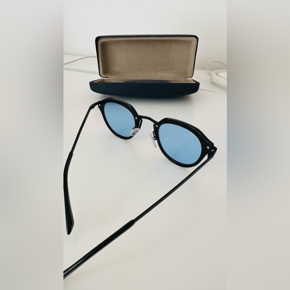 SAUREN EYEWEAR MOONLIGHT BLACK UNISEX SUNGLASSES - Picture 3 of 11